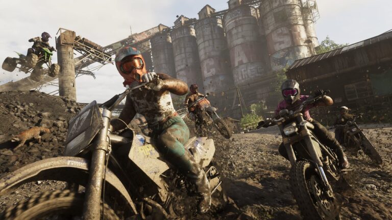 Motards sur un chemin rocheux de Mount Kalaga — capture officielle GTA VI